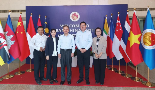 石景山区相关部门一行拜访中国-东盟中心秘书处